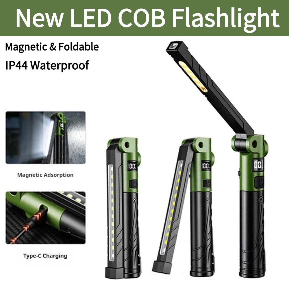 Outdoor Power Reno - Rechargeable LED Work Light Foldable Flashlight