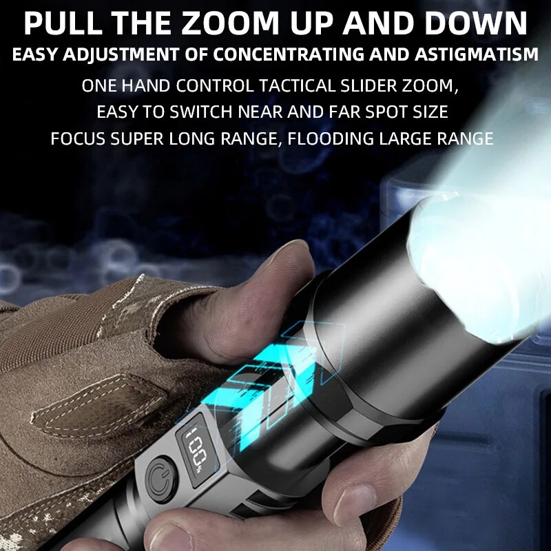 High Power XHP100 Led Flashlig - Outdoor Power Reno recension och pris