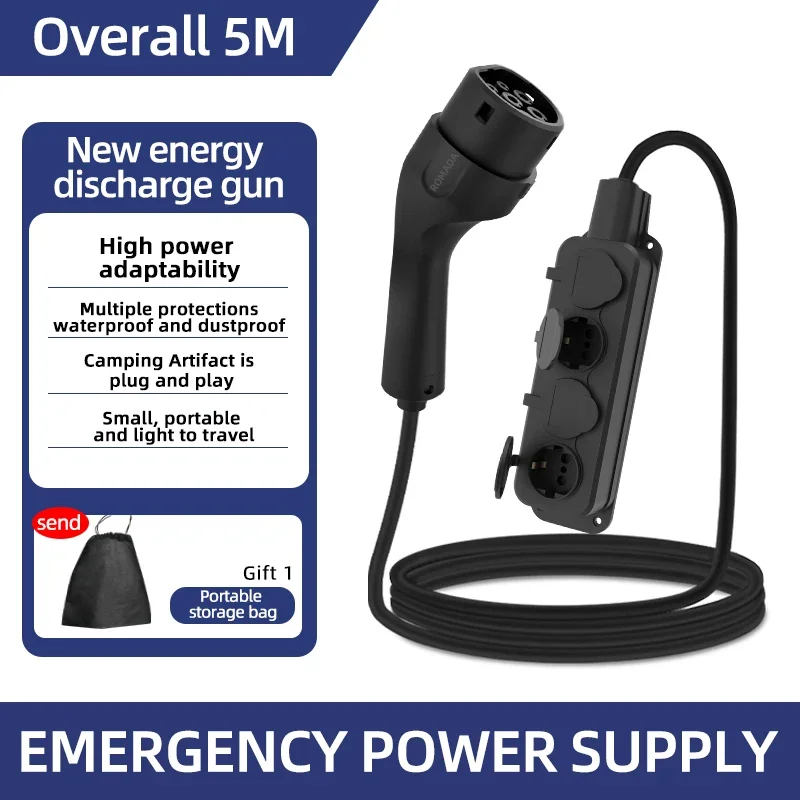 Portable 16A 4KW Electric Car  - Outdoor Power Wire recension och pris