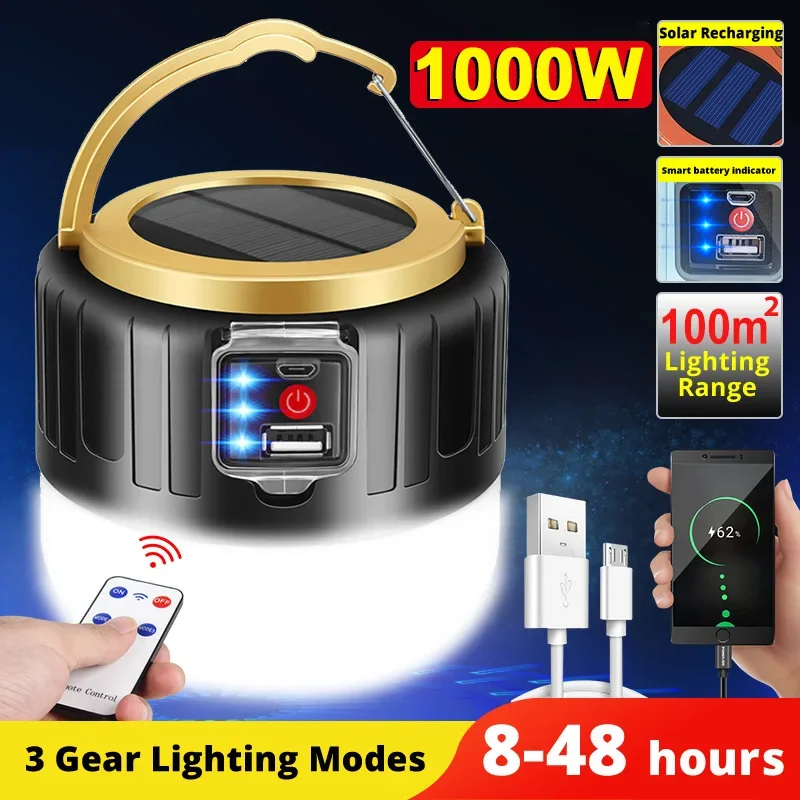 LED Solar Camping Light Power  - Outdoor Power Reno recension och pris