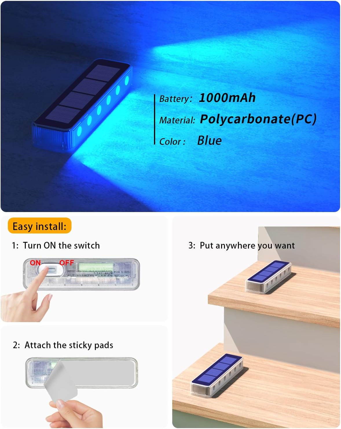 Outdoor Solar Deck Lights LED  - Outdoor Power Reno recension och pris