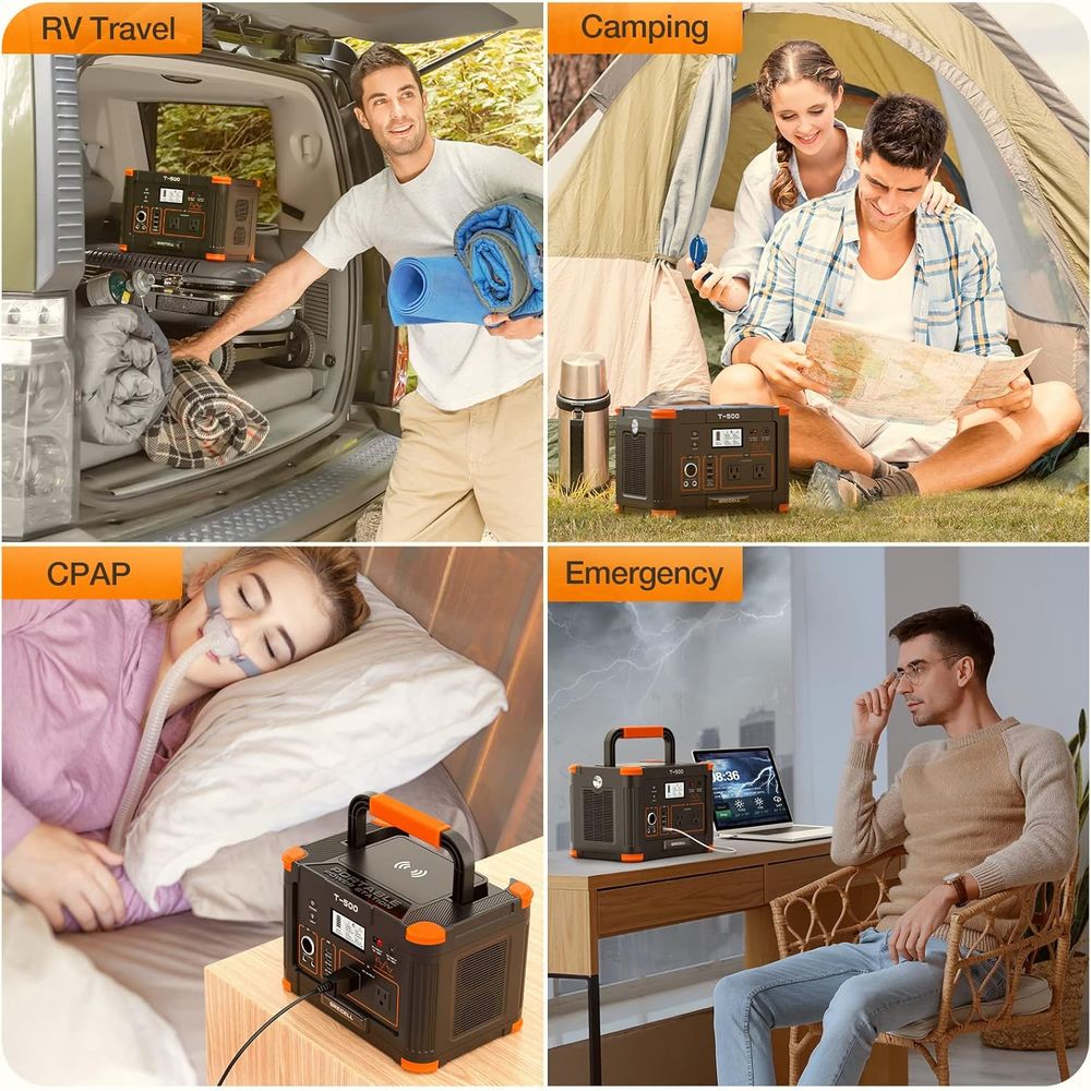 Portale Power Station 500W(Pea - Outdoor Power Vac recension och pris