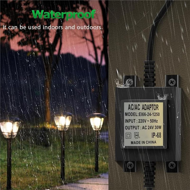Outdoor LED Transformer 24 V A - Outdoor Power Vac recension och pris