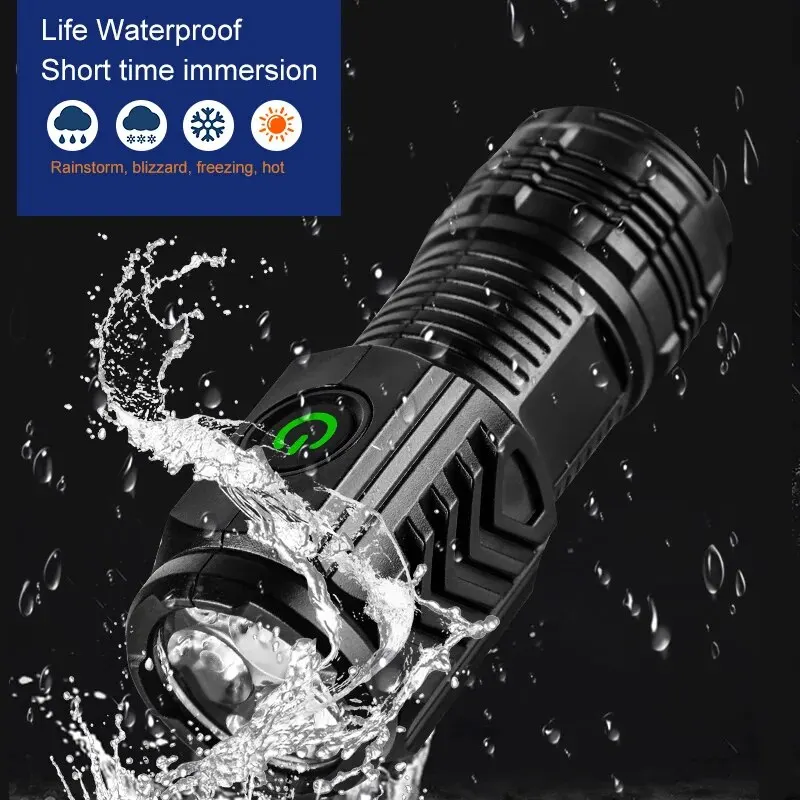 Portable Mini LED Handheld Fla - Outdoor Power Supply recension och pris