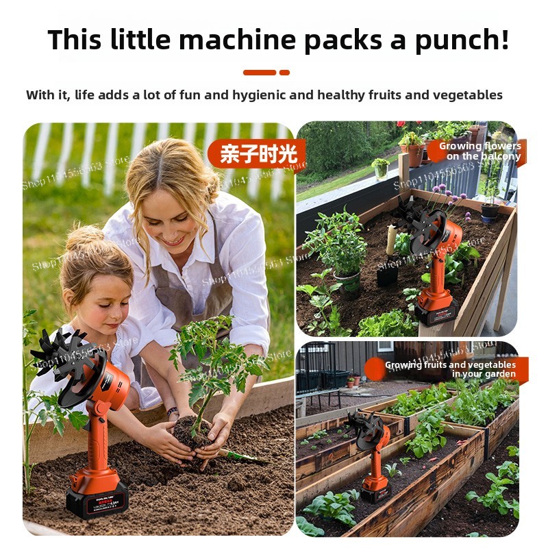Rechargeable Mini Electric Til - Garden Tiller Mini recension och pris