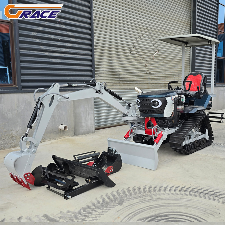 Customize Mini Crawler Tractor - Garden Tiller Mini recension och pris
