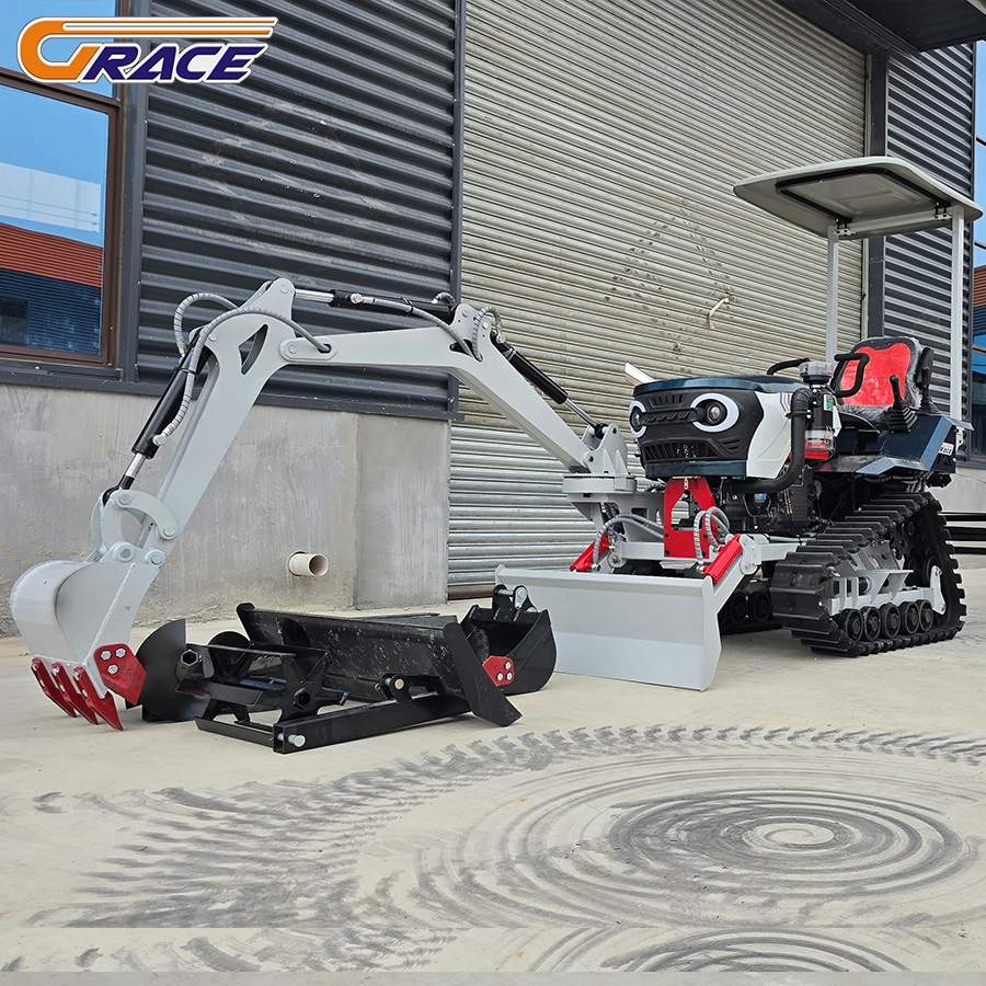 Customize Mini Crawler Tractor - Garden Tiller Mini recension och pris