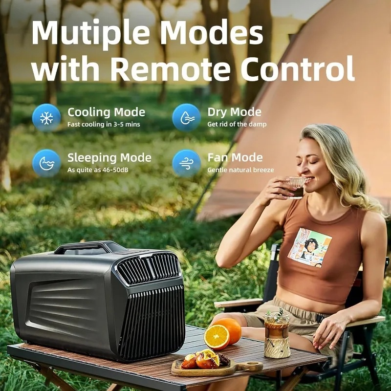 5200BTU Portable Tent Air Cond - Outdoor Power Vac recension och pris